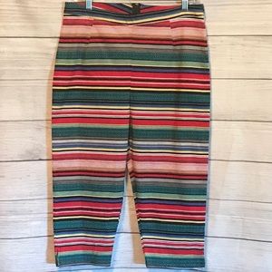 Bettie Page Hot time capris multi color size 12